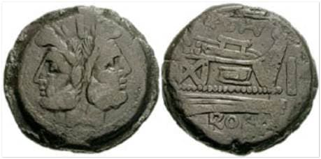 Crawford 179[1] Republican, Anonymous, As Grave, 169-158 BC