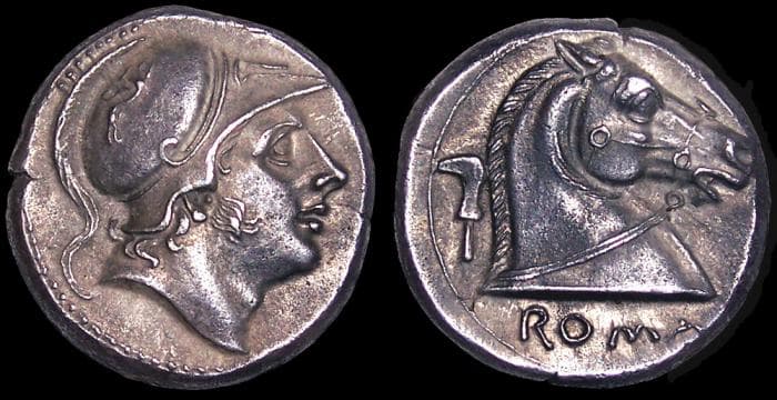Crawford 25[1] AR Didrachm