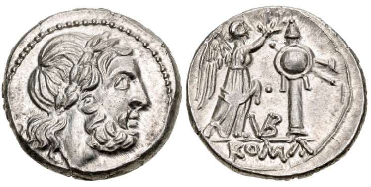 RSC 36m Sear 51 VB, AR victoriatus, c