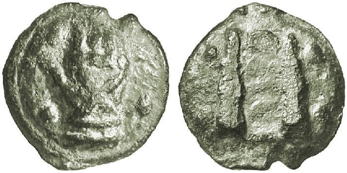 Vecchi 165 Republic, Anonymous Aes Grave Triens