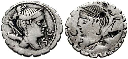 Claudia 5cf Ti Claudius Ti f Ap f Nero
