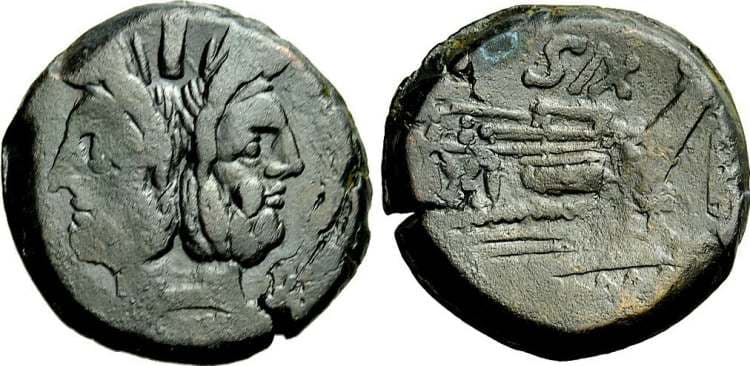 Clovia 1 Roman Republic Struck Coinage C