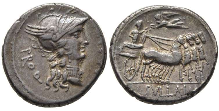 Cornelia 42 Roman Republic Denarius L