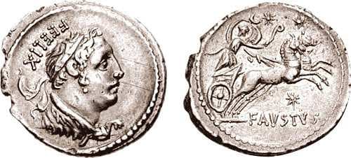 Cornelia 60a Faustus Cornelius Sulla AR Denarius