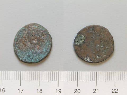 1 As of "Geta Lucius Septimius", Emperor of Rome, from Boeae, Yale University Art Gallery, inv. 1938.6000.2731