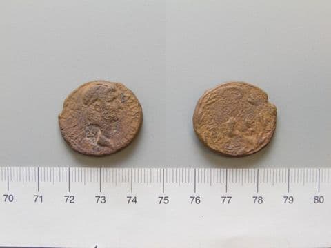 Coin of Antiochus IV of Commagene, from Commagene, Yale University Art Gallery, inv. 1938.6000.2688