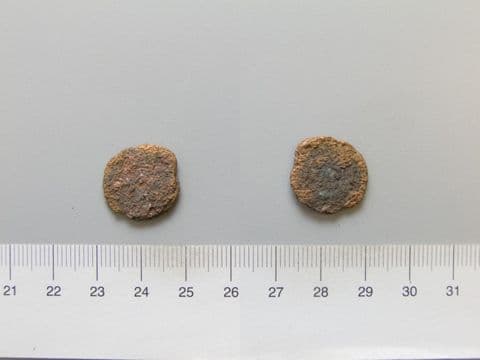 Coin of Caracalla, Roman Emperor, from Carrhae, Yale University Art Gallery, inv. 1938.6000.2476