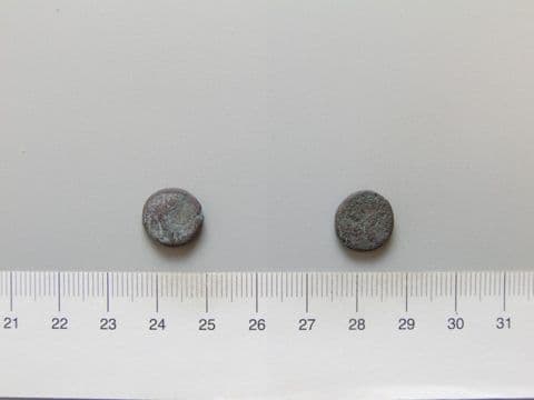 Coin of Commodus, Emperor of Rome, from Carrhae, Yale University Art Gallery, inv. 1938.6000.2398