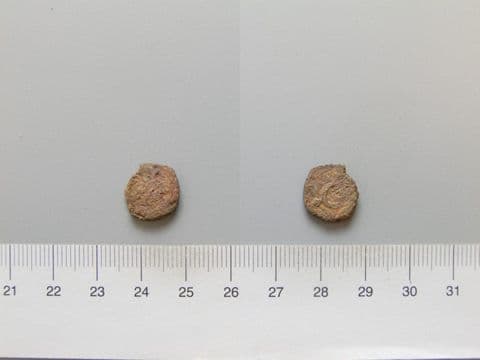Coin of Commodus, Emperor of Rome, from Carrhae, Yale University Art Gallery, inv. 1938.6000.2599