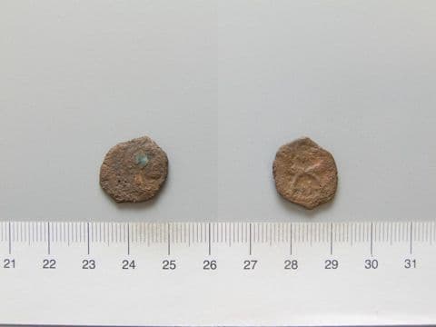 Coin of Rabbell II, King of Nabathaea, Yale University Art Gallery, inv. 1938.6000.2091