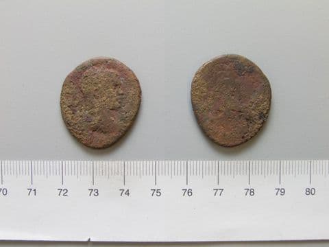 Coin of Severus Alexander, Emperor of Rome, from Hierapolis, Yale University Art Gallery, inv. 1938.6000.1198