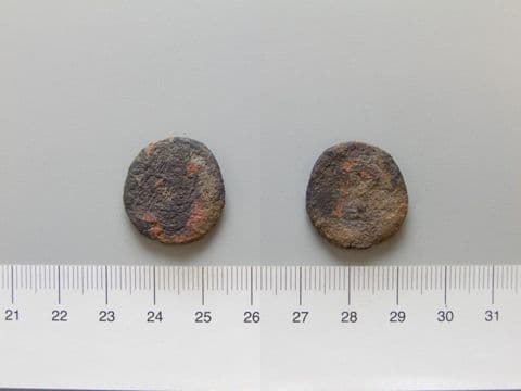 Coin of Vologases III, from Edessa, Yale University Art Gallery, inv. 1938.6000.2030