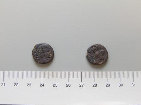 Coin, from Edessa, Mesopotamia, Yale University Art Gallery, inv. 1938.6000.1518