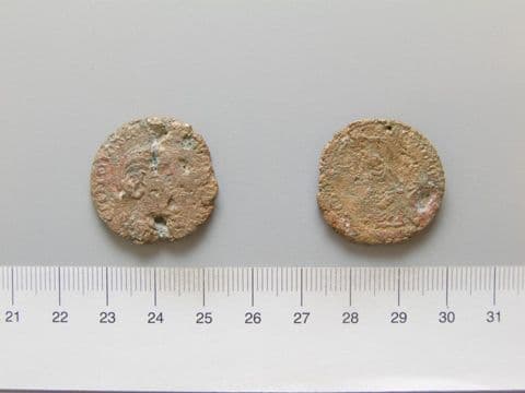 Tetradrachm of C. Val. Hostilianus, Yale University Art Gallery, inv. 1938.6000.1924