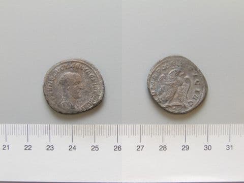Tetradrachm of Herennius Etruscus, Emperor of Rome, Yale University Art Gallery, inv. 1938.6000.1868