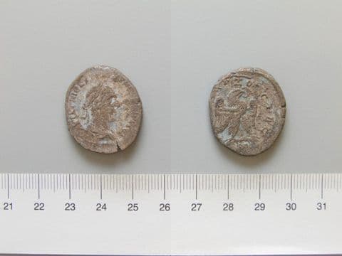 Tetradrachm of Trajan Decius, Emperor of Rome, from Antioch, Yale University Art Gallery, inv. 1938.6000.1720