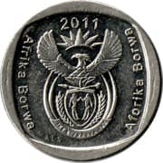 1 Rand 1 ZAR = JPY 9.82