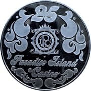 25 Dollars - Paradise Island Casino (Nassau) - The Bahamas