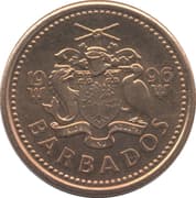 1 Cent 0.01 BBD = JPY 0.78