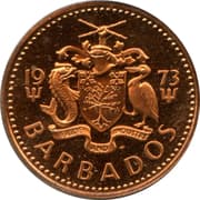 1 Cent 0.01 BBD = JPY 0.78