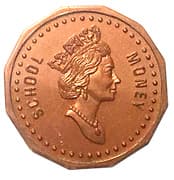 1 Cent 0.01 CAD = JPY 1.15