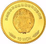 10 Won 10 KPW = JPY 1.77
