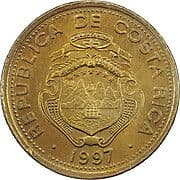 5 Colones 5 CRC = JPY 1.64