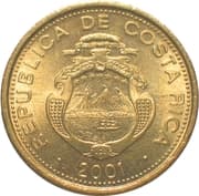 25 Colones 25 CRC = JPY 8.22