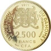 2500 Francs CFA