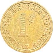 1 Cent - Thos. Pearson & Co. - Danish West Indies (1730-1917)