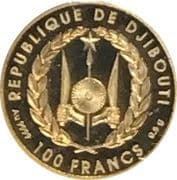 100 Francs 100 DJF = JPY 89