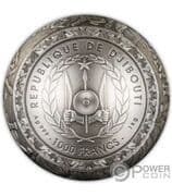 1000 Francs 1000 DJF = JPY 887
