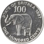 100 Cents 1 ERN = JPY 10
