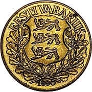 1 Kroon (Restrike Issue) - Estonia