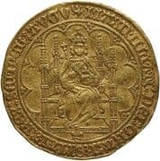 1 Large Gold Real