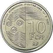 10 Francs CFP 10 XPF = JPY 15