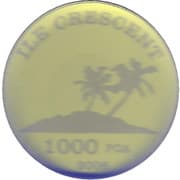 1000 Poa (Crescent island) - French Polynesia (1957-date)
