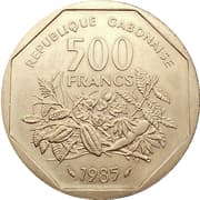 500 Francs CFA 500 XAF = JPY 140