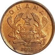 1 Pesewa 0.01 GHS = JPY 0.14