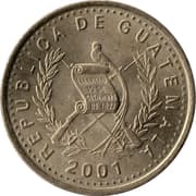 50 Centavos 0.50 GTQ = JPY 10