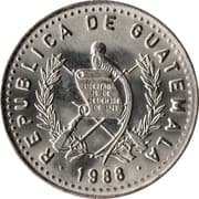 25 Centavos 0.25 GTQ = JPY 5.07