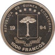 1000 Francos CFA 1000 XAF = JPY 281