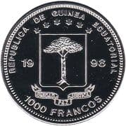 1000 Francos CFA 1000 XAF = JPY 279