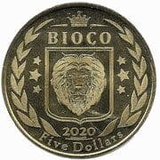 5 Dollars Megalocera (Bioko island) - Equatorial Guinea