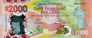 2000 Dollars 2000 GYD = JPY 1509
