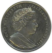 1 Crown - Elizabeth II (SAR) - Falkland Islands