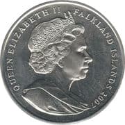 1 Crown - Elizabeth II (Princess Diana) - Falkland Islands