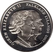 1 Crown - Elizabeth II (Bridesmaids and Pageboys) - Falkland Islands