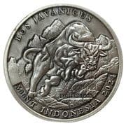 Bullion - Banteng Jawa (Antique Finished) - Indonesia (1949-date)