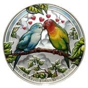 Bullion - Love Birds (Proof Coloured) - Indonesia (1949-date)